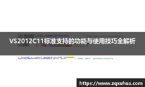 VS2012C11标准支持的功能与使用技巧全解析
